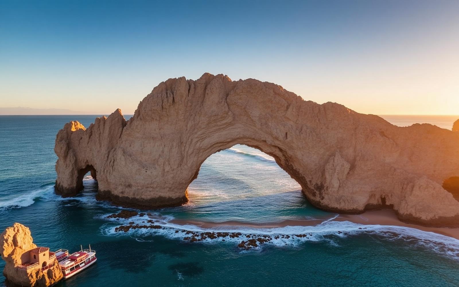 El Arco de Cabo San Lucas al atardecer